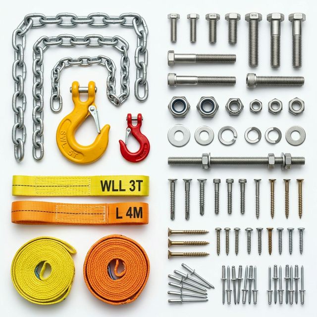 Løfte-, Håndteringsudstyr & Befæstelse